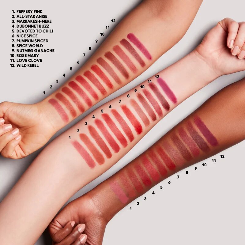 MAC Cosmetics Powder Kiss Velvet Blur Slim Stick mat vlažilna šminka odtenek Peppery Pink 2 g
