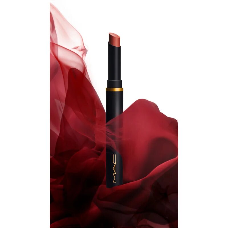 MAC Cosmetics Powder Kiss Velvet Blur Slim Stick mat vlažilna šminka odtenek Sweet Cinnamon 2 g