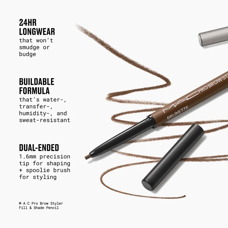 MAC Cosmetics Pro Brow Styler svinčnik za obrvi odtenek Taupe 0.08 g