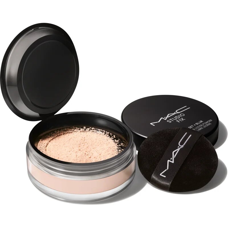MAC Cosmetics Studio Fix Pro Set + Blur Weightless Loose Powder matirajoči fiksirni puder odtenek Light 65 g