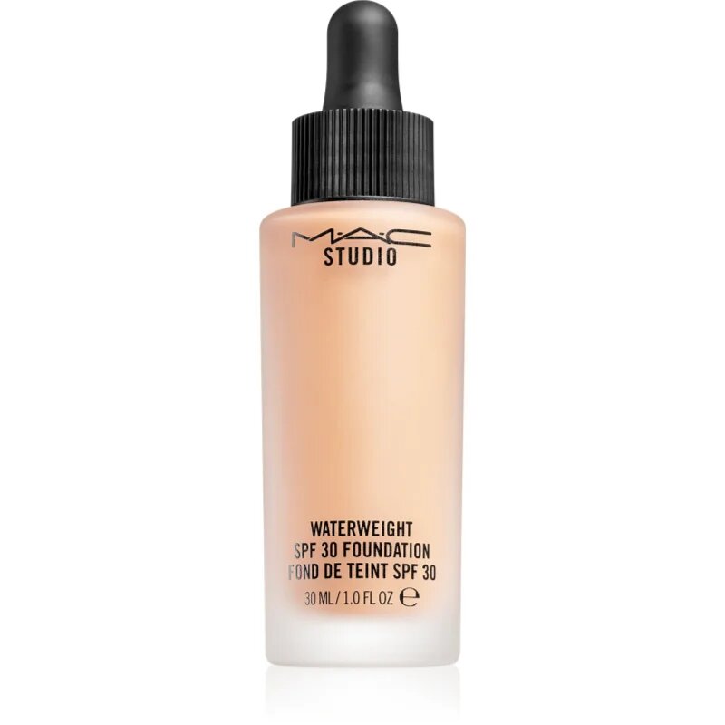MAC Cosmetics Studio Waterweight SPF 30 Foundation lahki vlažilni tekoči puder SPF 30 odtenek NC 35 30 ml