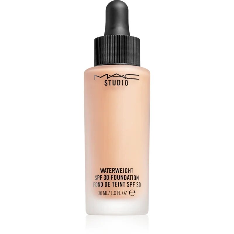 MAC Cosmetics Studio Waterweight SPF 30 Foundation lahki vlažilni tekoči puder SPF 30 odtenek NW18 30 ml