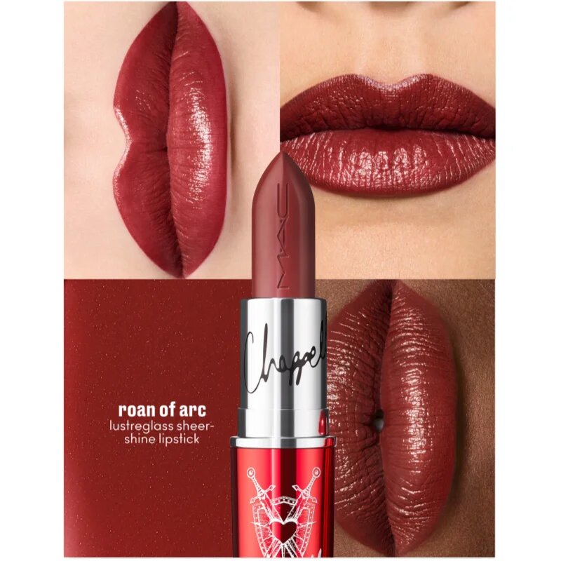MAC Cosmetics Viva Glam Lustreglass Sheer-Shine Lipstick šminka z bleščečim finišem 3.5 g