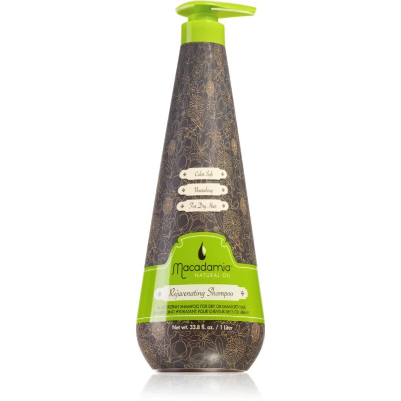 Macadamia Natural Oil Rejuvenating pomlajevalni šampon za suhe in poškodovane lase 1000 ml