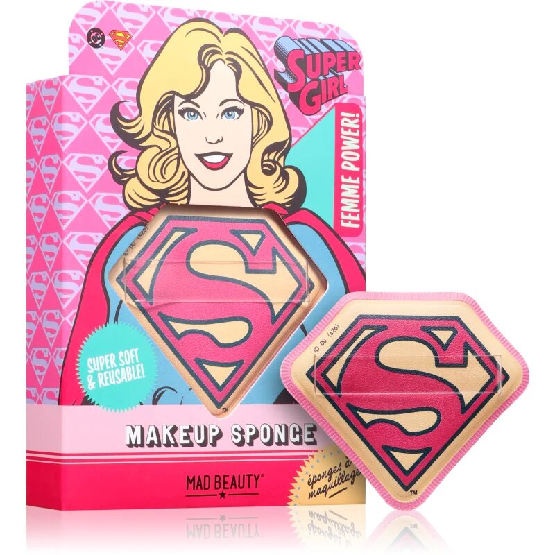Mad Beauty DC Femme Power Supergirl gobica za tekoči puder 1 kos