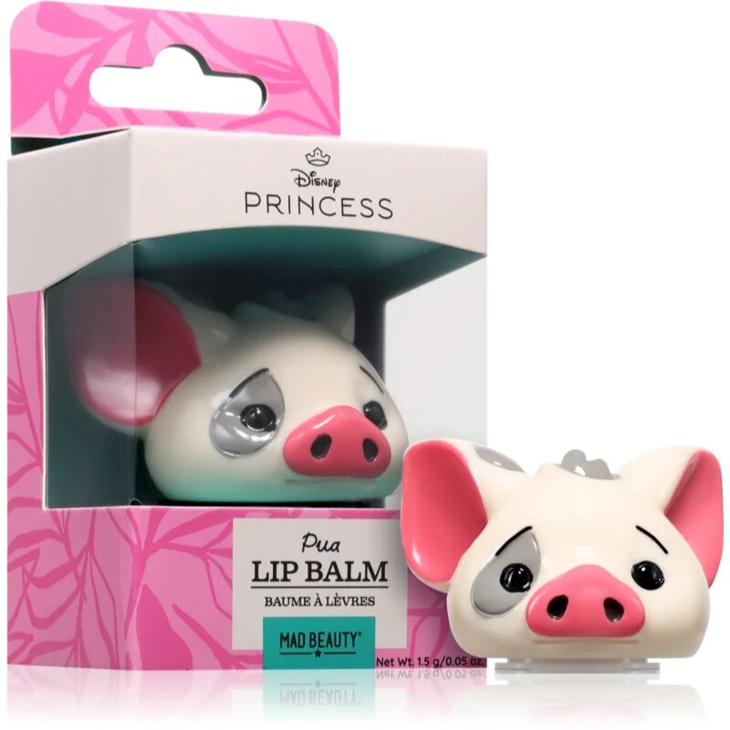 Mad Beauty Disney Princess Moana - Pua vlažilni balzam za ustnice 1.5 g