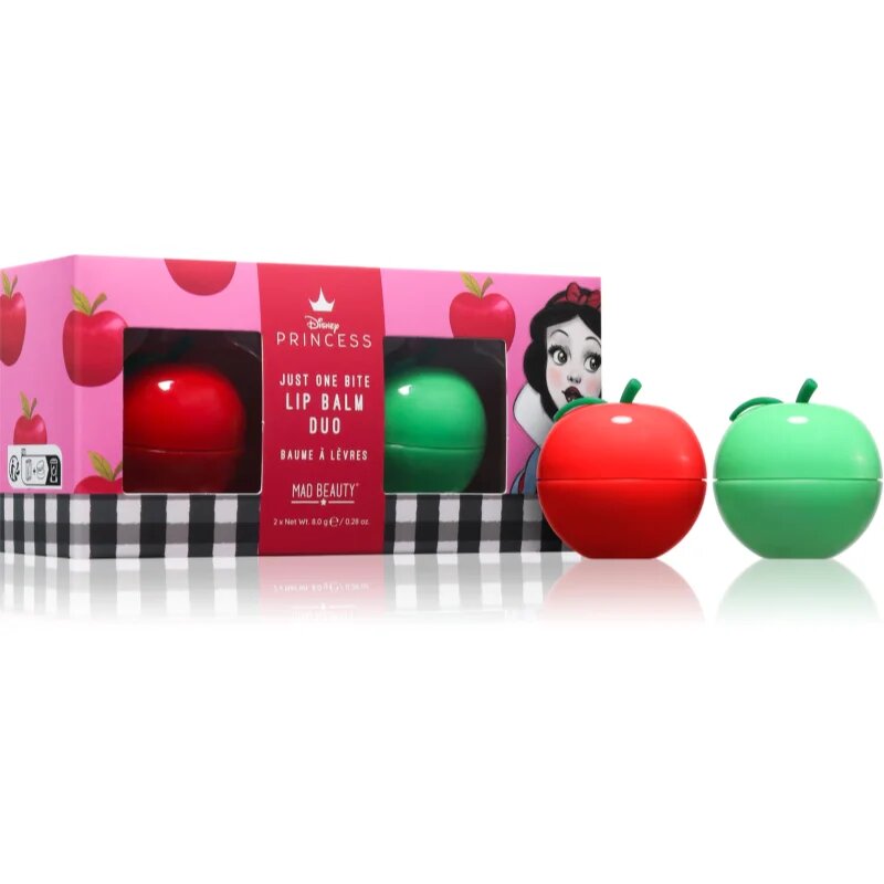 Mad Beauty Disney Princess Snow White balzam za ustnice duo