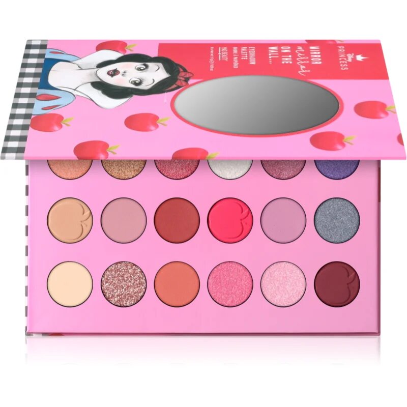 Mad Beauty Disney Princess Snow White paleta senčil za oči 18x1.5 g
