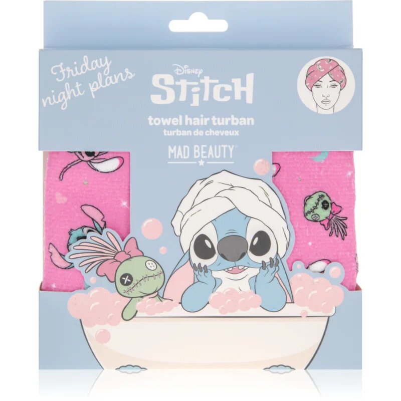 Mad Beauty Disney Stitch turban za lase 1 kos