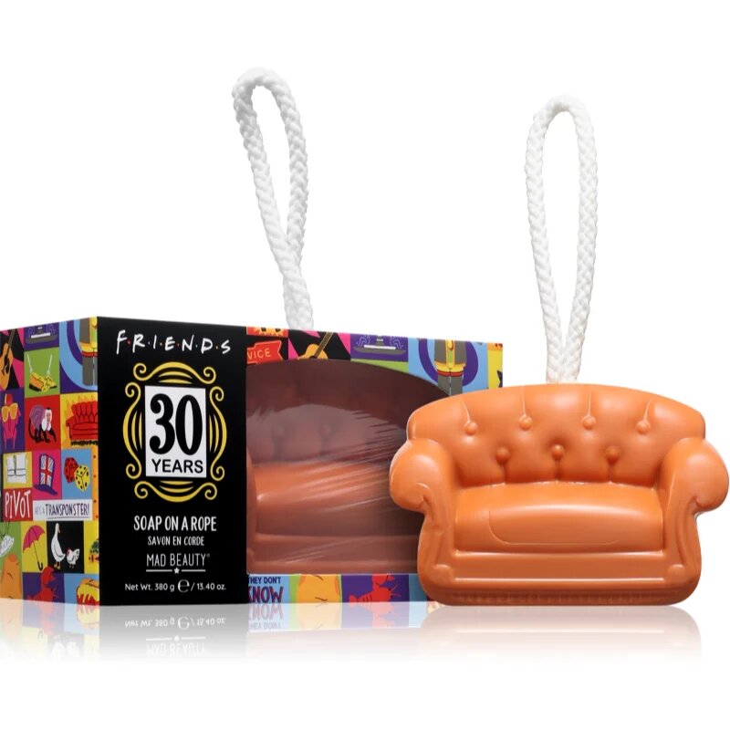 Mad Beauty Friends 30 Years čistilno trdo milo za telo 1 kos
