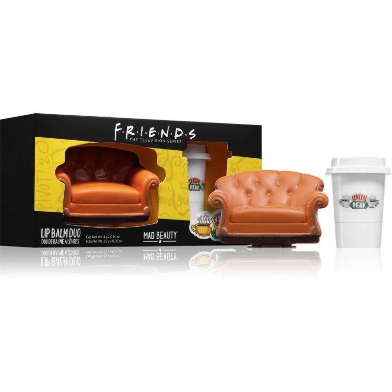 Mad Beauty Friends balzam za ustnice duo