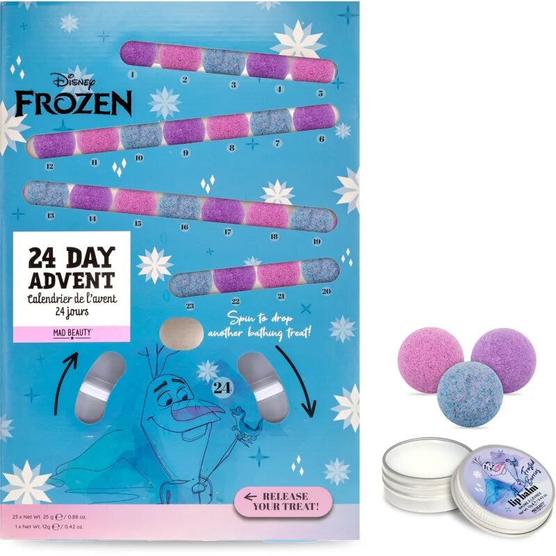 Mad Beauty Frozen Advent adventni koledar 24 kos