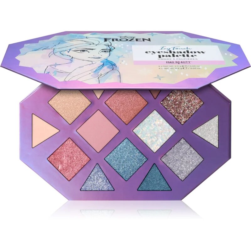 Mad Beauty Frozen Icy Touch paleta senčil za oči 24.8 g
