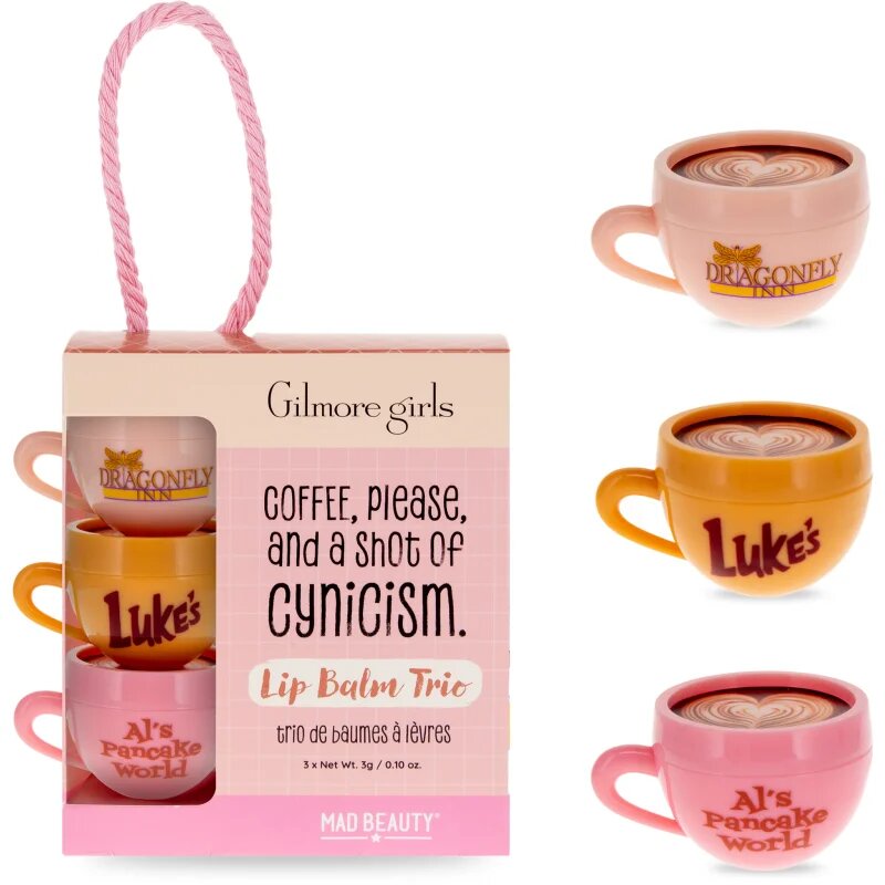 Mad Beauty Gilmore Girls darilni set za ustnice