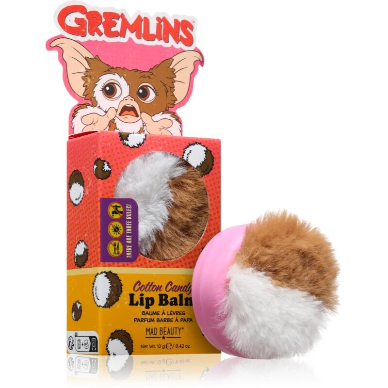 Mad Beauty Gremlins vlažilni balzam za ustnice 12 g