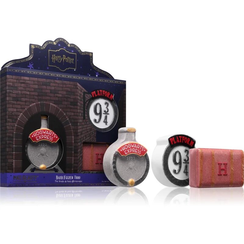 Mad Beauty Harry Potter Fizzer Trio šumeče kroglice za kopel 3x100 g