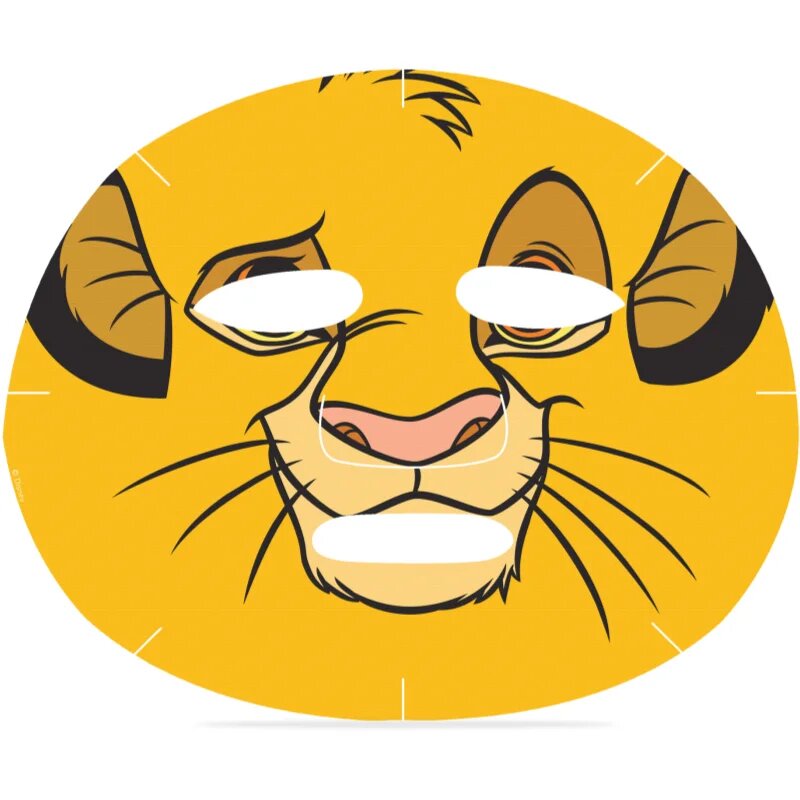 Mad Beauty Lion King Simba revitalizacijska maska iz platna 25 ml