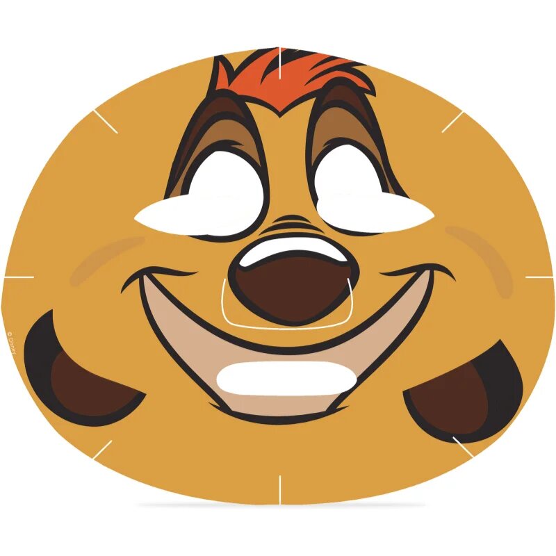 Mad Beauty Lion King Timon maska iz platna za intenzivno vlažnost 25 ml