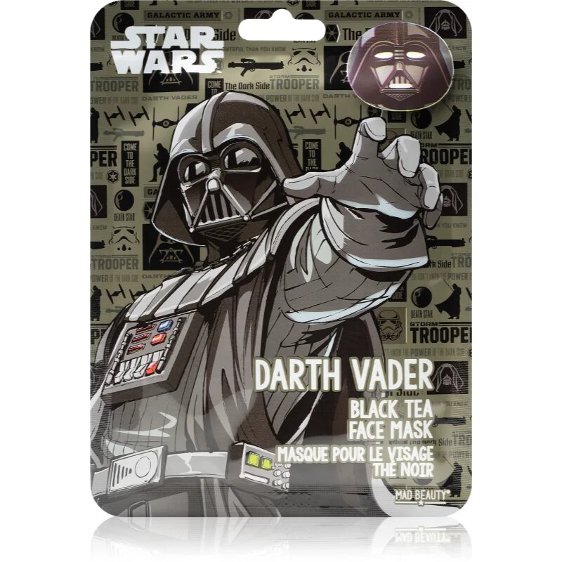 Mad Beauty Star Wars Darth Vader maska iz platna z izvlečkom čajevca 25 ml