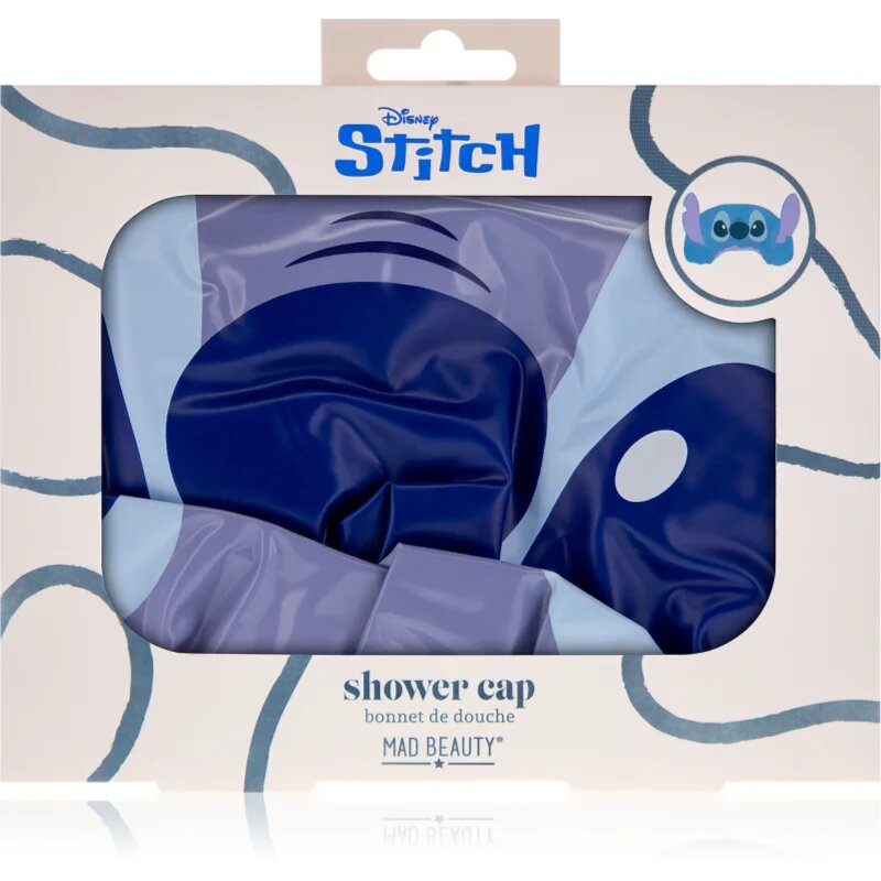 Mad Beauty Stitch Denim kapa za tuš 1 kos