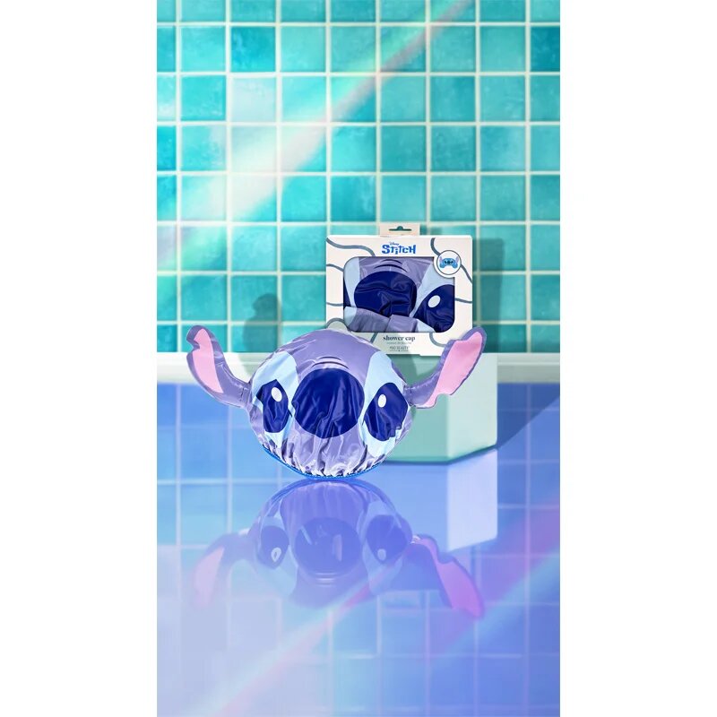 Mad Beauty Stitch Denim kapa za tuš 1 kos