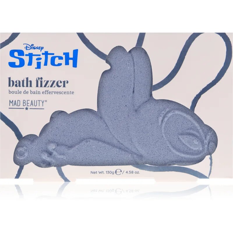 Mad Beauty Stitch Denim kroglica za kopel 130 g