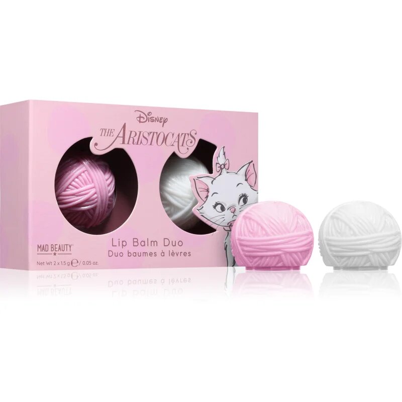 Mad Beauty The Aristocats balzam za ustnice duo