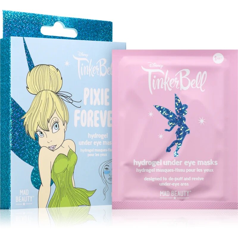 Mad Beauty Tinker Bell gel blazinice za predel okoli oči 3 par