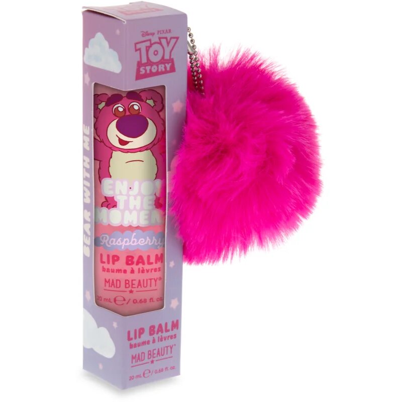 Mad Beauty Toy Story balzam za ustnice dišave Raspberry 10 ml