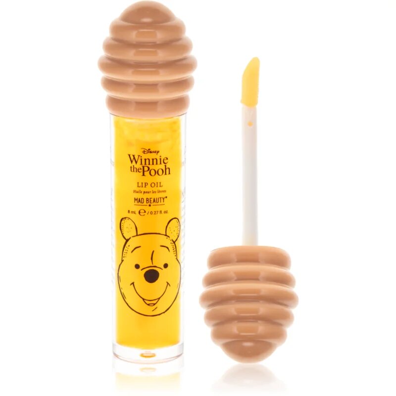 Mad Beauty Winnie The Pooh Lip Oil olje za ustnice z vlažilnim učinkom 8 ml