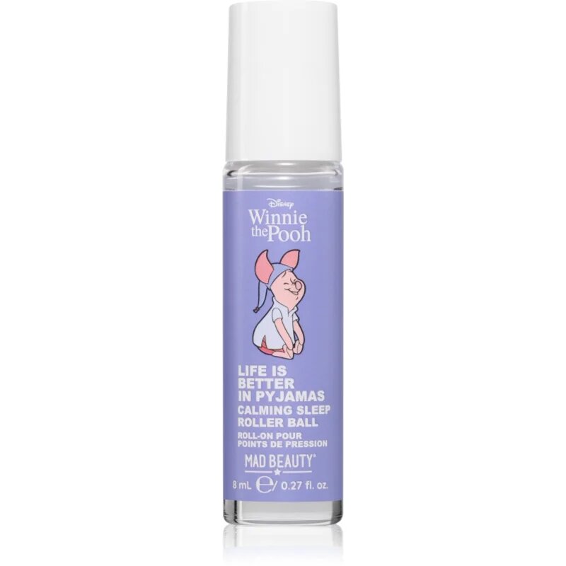 Mad Beauty Winnie The Pooh roll-on za predel okoli oči za noč 8 ml