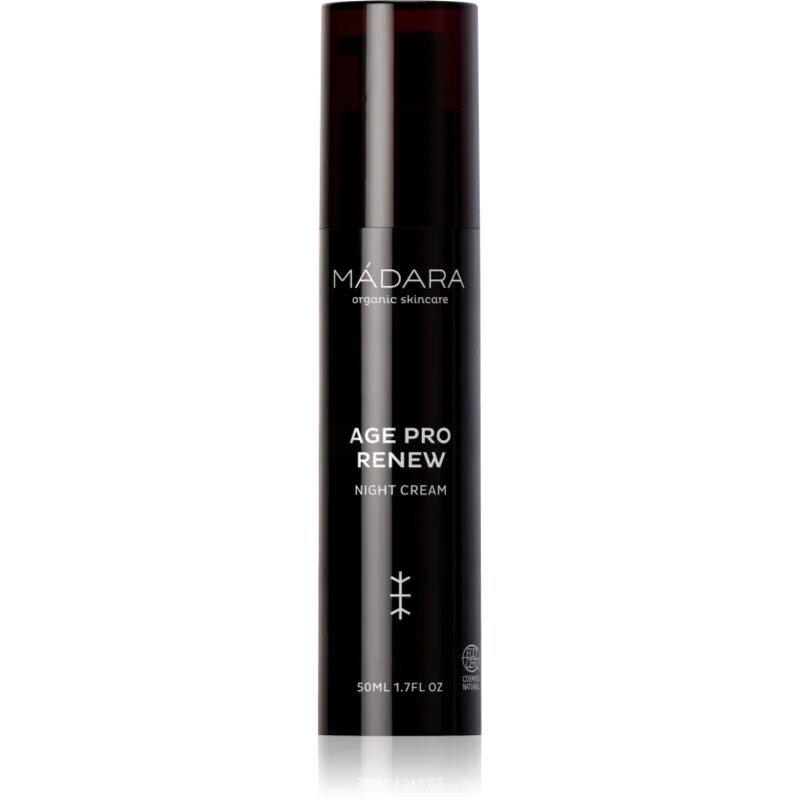 Mádara MÁDARA Age Pro Renew obnovitvena nočna krema za zrelo kožo 50 ml