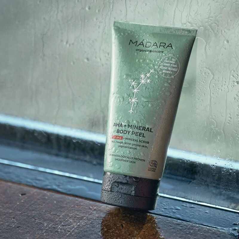 Mádara MÁDARA AHA+Mineral gladilni piling za telo 175 ml