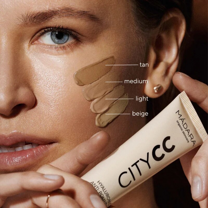 Mádara MÁDARA City CC CC krema za poenoten ten kože SPF 15 odtenek Light 40 ml