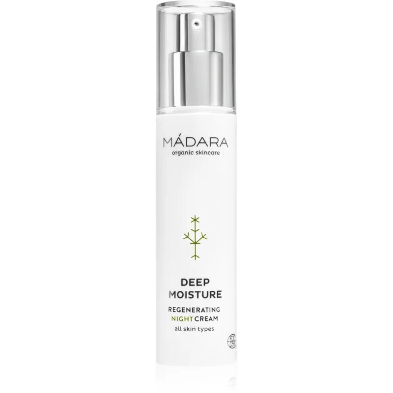 Mádara MÁDARA Deep Moisture nočna regeneracijska krema 50 ml