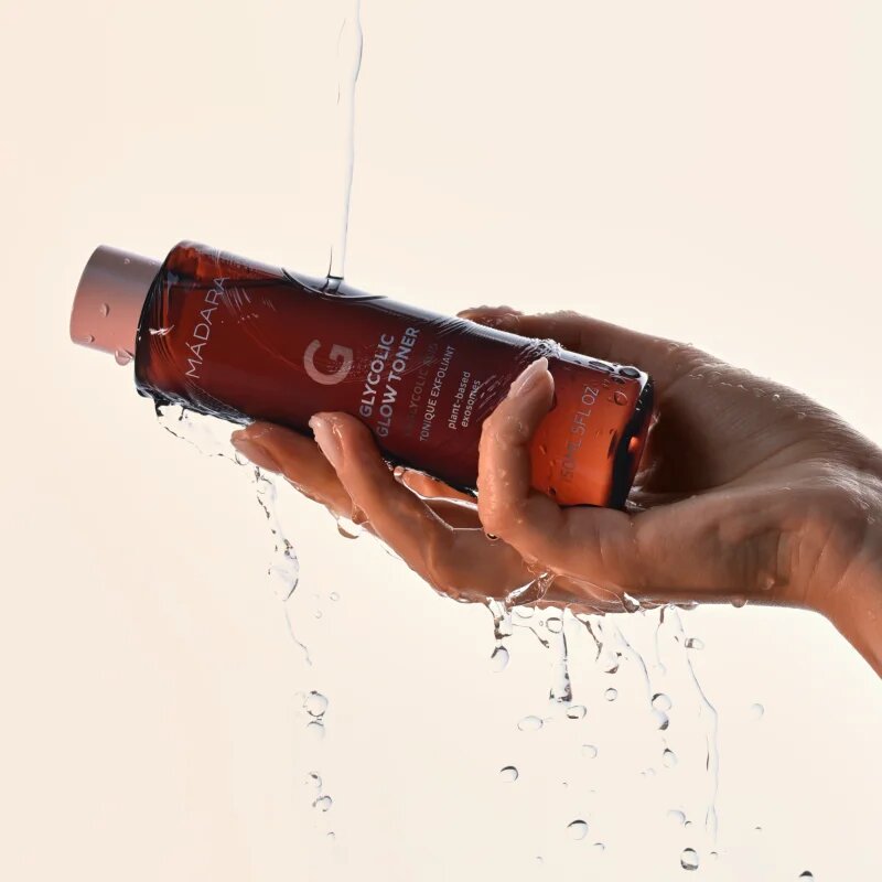 Mádara MÁDARA Glycolic Glow Toner nežni eksfoliacijski tonik 150 ml