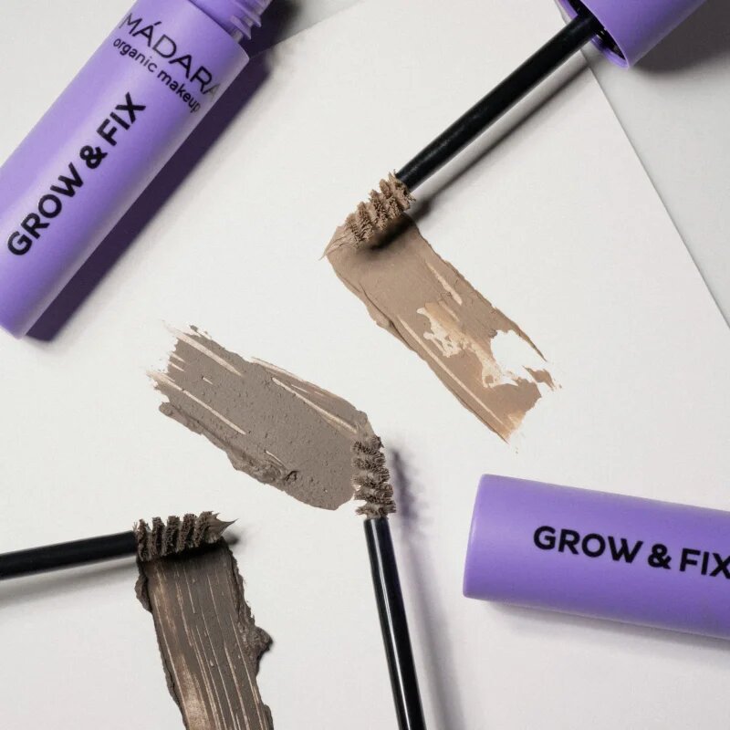 Mádara MÁDARA Grow & Fix toniran gel za obrvi odtenek Ash Brown 425 ml