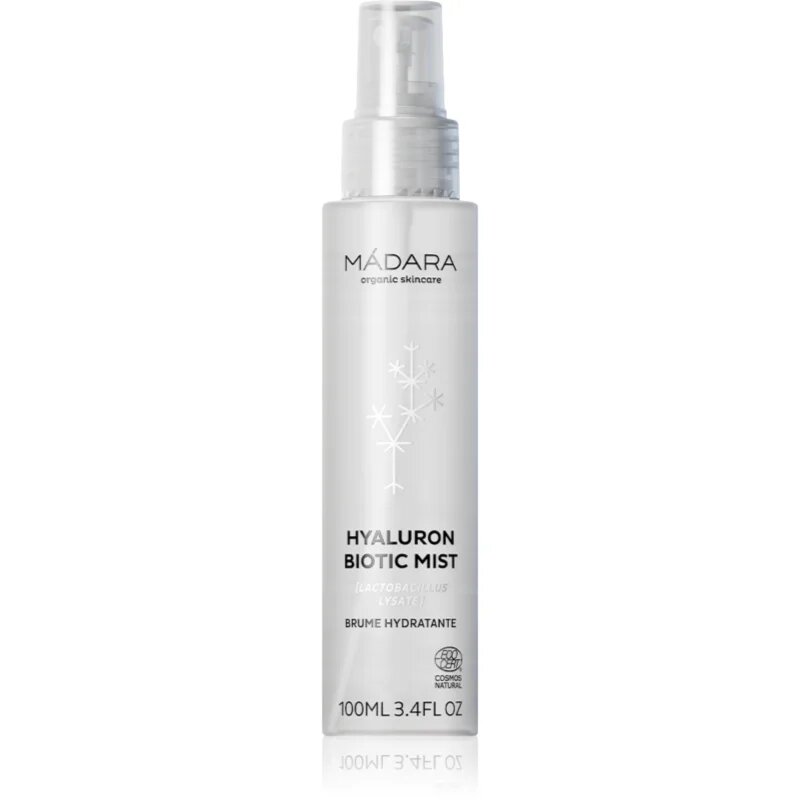 Mádara MÁDARA Hyaluron Biotic Mist emulzija za obraz s hialuronsko kislino 100 ml