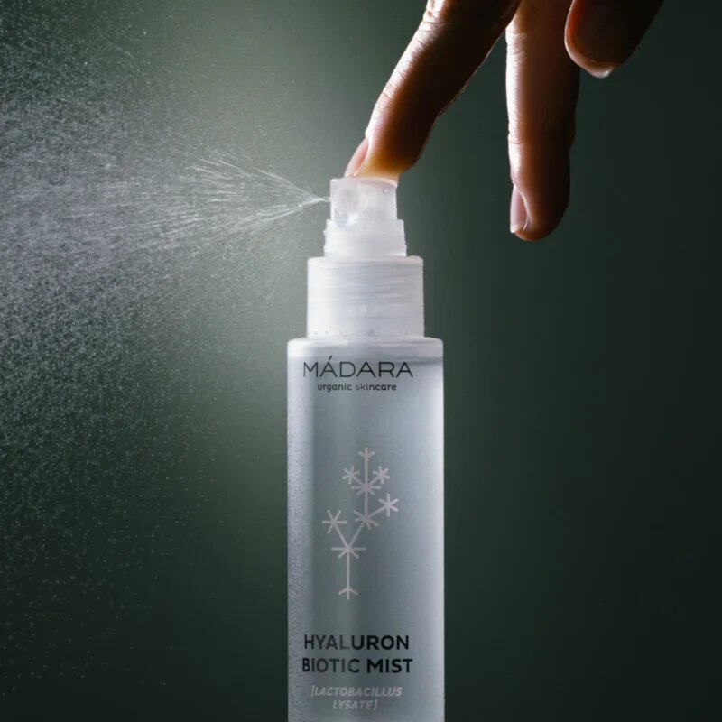 Mádara MÁDARA Hyaluron Biotic Mist emulzija za obraz s hialuronsko kislino 100 ml