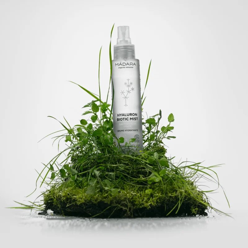 Mádara MÁDARA Hyaluron Biotic Mist emulzija za obraz s hialuronsko kislino 100 ml