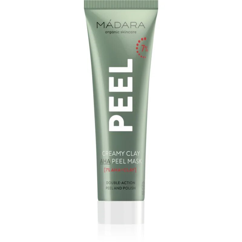 Mádara MÁDARA Peel maska iz ilovice s piling učinkom 60 ml
