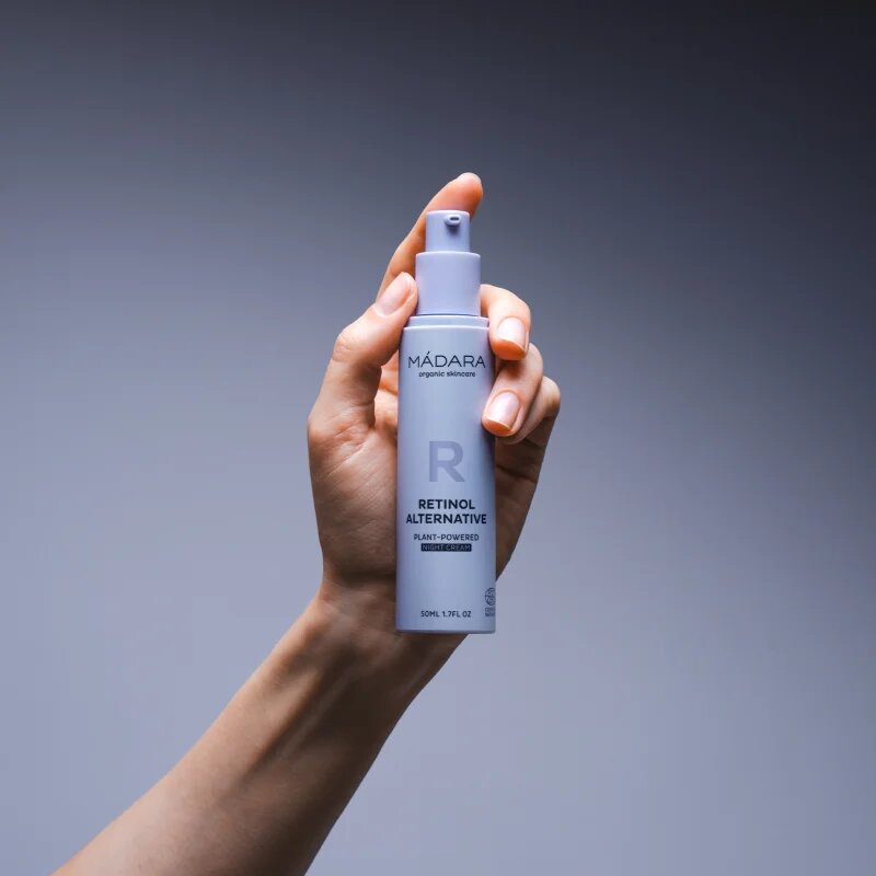 Mádara MÁDARA Retinol Alternative nočna vlažilna krema proti staranju kože 50 ml