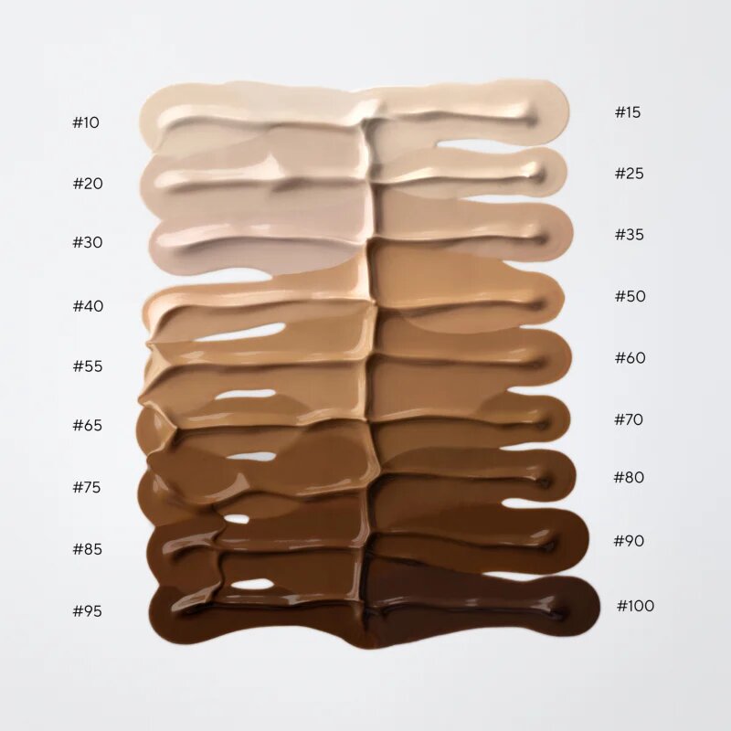 Mádara MÁDARA Skinonym Semi-Matte Peptide dolgoobstojen tekoči puder s peptidi odtenek Porcelain 10 30 ml