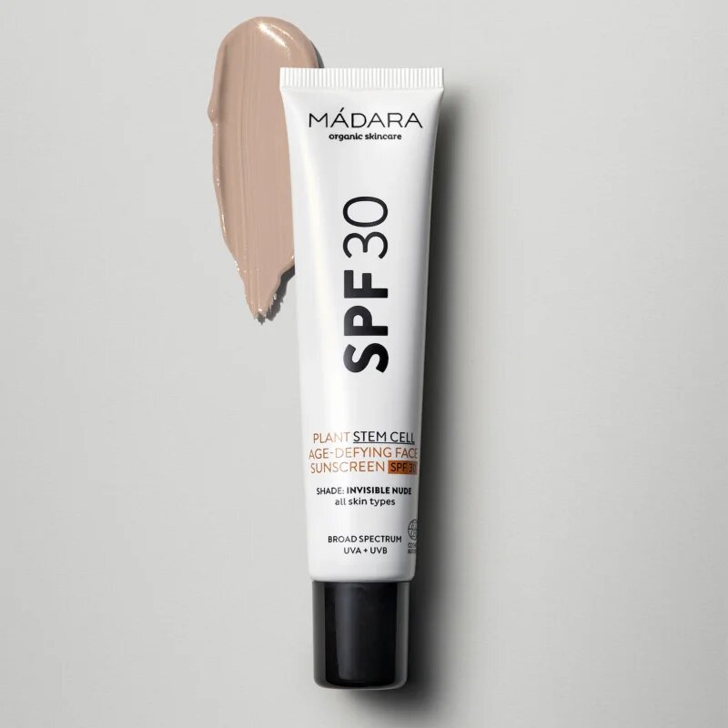 Mádara MÁDARA SPF30 Age-Defying zaščitni tonirani fluid za obraz 40 ml
