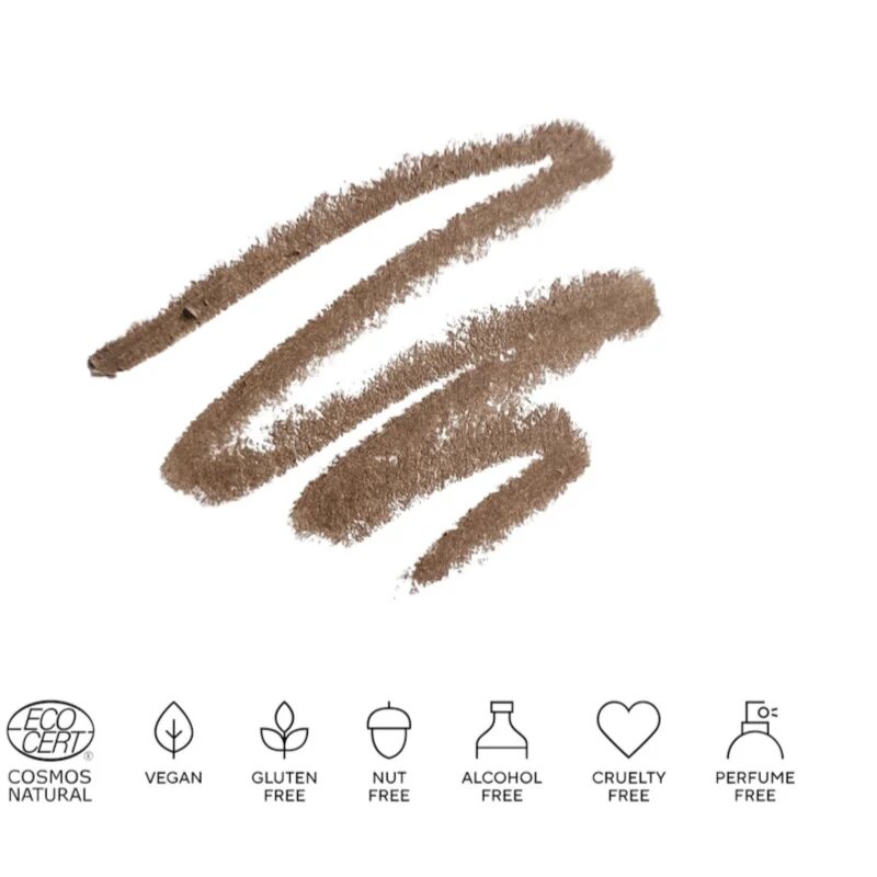 Mádara MÁDARA The Brow Pencil svinčnik za obrvi odtenek #3 Light Brown 1 g