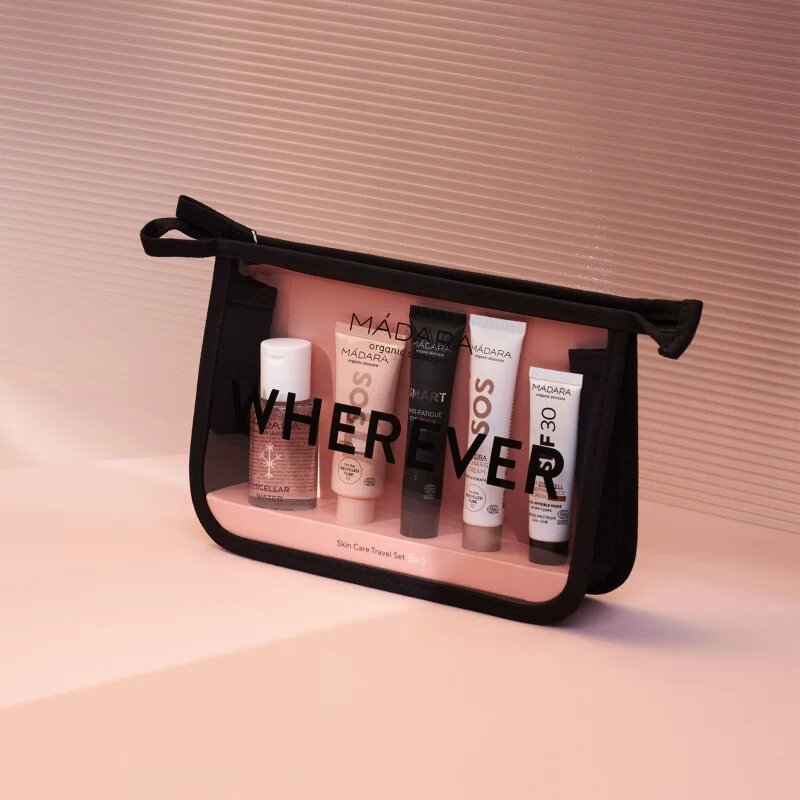 Mádara MÁDARA WHEREVER Travel Set 5-In-1 Potovalni set za popolno polt