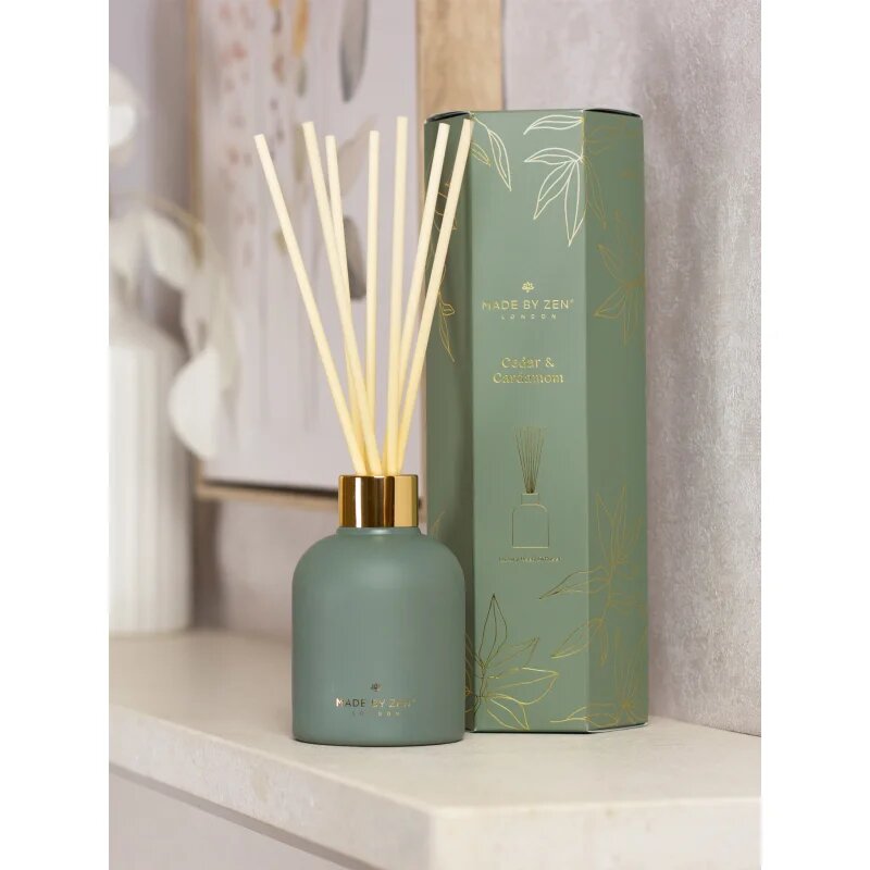 MADE BY ZEN Cedar & Cardamom aroma difuzor s polnilom 120 ml