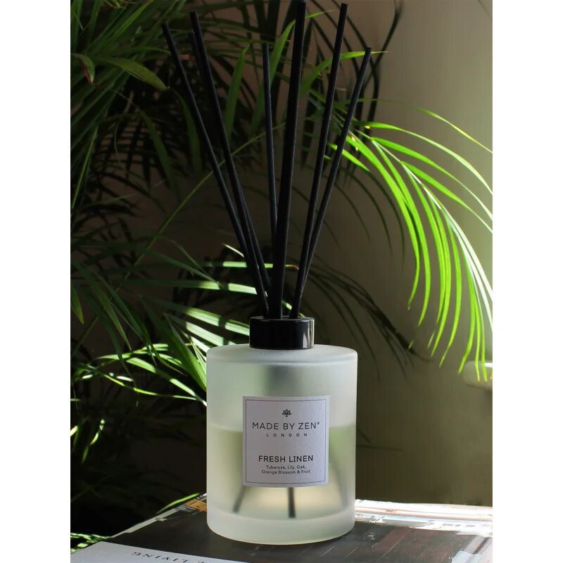 MADE BY ZEN Fresh Linen aroma difuzor s polnilom 500 ml