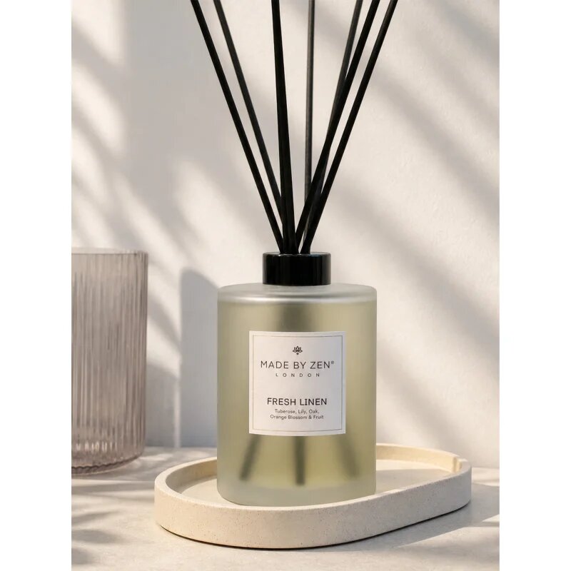 MADE BY ZEN Fresh Linen aroma difuzor s polnilom 500 ml
