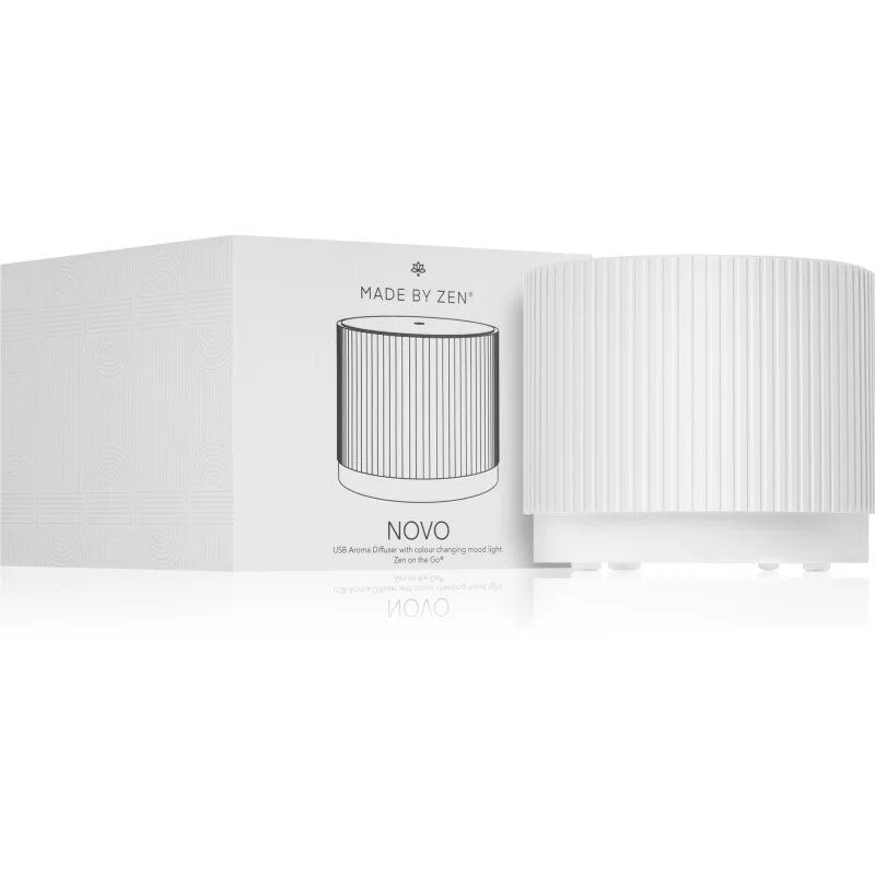 MADE BY ZEN Novo ultrazvočni aroma difuzor in vlažilec zraka White 1 kos